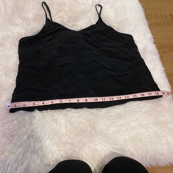Sleek Black Camisole Top - Picture 4 of 13